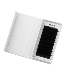 CharmLash Lash Fournitures En Gros En Vrac Vison Cils Noir Mat Russe Volume Cils Haute Qualité Allemand PBT Fibre Confortable - Product Image 1