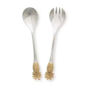 Ensemble de saladiers en acier inoxydable, design moderne, ustensiles de service haut de gamme pour une restauration contemporaine - Product Image 1