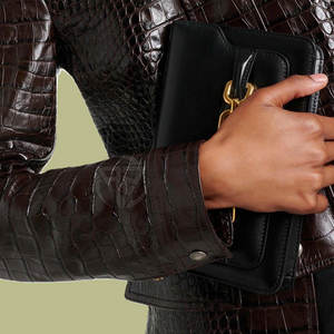 Chaqueta de Cuero Repujado para Mujer, Textura Elegante, Aspecto Lujoso y Cómodo, Diseño Tejido Transpirable, Ligero y Ecológico - Product Image 6