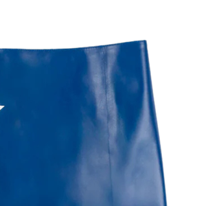 Jupe Zeta Pretty Kitty en édition limitée, jupe mini en cuir vegan pour femmes, sororité grecque, design de marque Zeta Phi Beta - Product Image 3