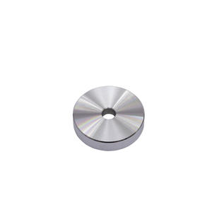 Omnitronic Puck Single Center Piece-Aluminum Silver <b>Stringed</b> <b>Instrument</b> Accessory - Product Image 1