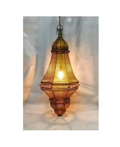 โคมไฟโลหะสำหรับตกแต่งบ้านดีไซน์แฮนด์เมดโคมไฟแขวนโลหะหรูหราทันสมัยสำหรับตกแต่งบ้าน - Product Image 1