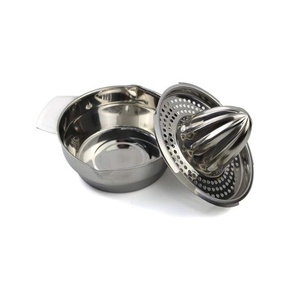 Exprimidor Manual De naranja De alta calidad, exprimidor De frutas De mano, exprimidor De limón De acero inoxidable para contenedor - Product Image 1