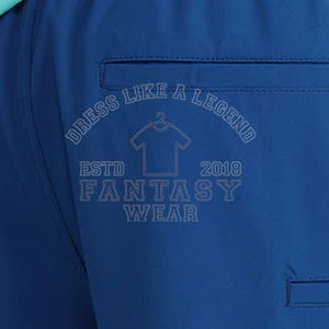 กางเกงขาสั้นชายหาดสีพื้น FANTASY WEAR OEM รุ่นใหม่ แห้งเร็ว สำหรับฤดูร้อน ได้รับการรับรองมาตรฐาน CE - Product Image 6