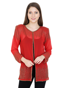 American Luxury Long Bead Sleeve Appliques Singer Dancer Stage Performance Woman Clothing Dress Poncho Evening Cocktail Wear - Product Image 6