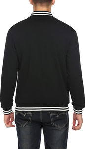 Jersey de béisbol informal para hombre, Béisbol clásico vintage universitario, hecho a medida con lana, chaqueta de béisbol universitaria genuina para hombre - Product Image 5