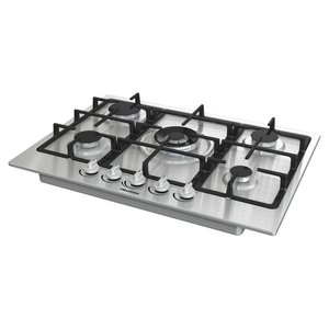 Table de cuisson à gaz Inox HI2 GM773XF 5 zones 70 cm - Product Image 2