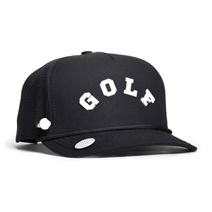 Casquette de golf en toile imperméable personnalisée à 5 panneaux avec trous découpés au laser et design perforé pour le sport et les activités de plein air - Product Image 5