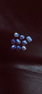 Mehrajudin Gems Pierre de lune blanche arc-en-ciel naturelle de bonne qualité, cabochon fait main [taille de bague] |   Pierre précieuse tierce partie - Product Image 2