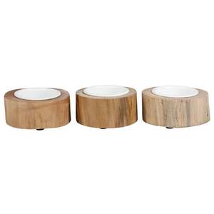 Wooden tabletop votive <b>holder</b> indoor & outdoor <b>tealight</b> candle <b>holder</b> home hotel office wedding party decoration wholesale - Product Image 2