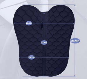 Selle de cheval en velours classique personnalisée BRAND ZONE, selle de saut d'obstacles équestre, selle unique avec matelassage - Product Image 4