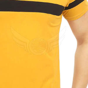 T-Shirt homme, estival et respirant, en coton et Polyester, avec couleur unie, séchage rapide, - Product Image 5