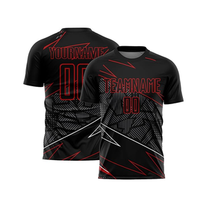 Camiseta de Fútbol con Logotipo Estampado en la Parte Delantera, 100% Poliéster, Transpirable, de Secado Rápido, Personalizable por Sublimación, Gran Venta - Product Image 5