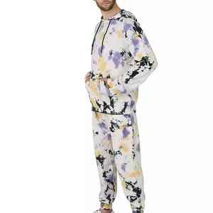 Cómodo chándal Tie Dye para hombre, ropa ligera para correr, transpirable, Unisex, fabricación duradera por hombre, chándal Tie Dye - Product Image 4