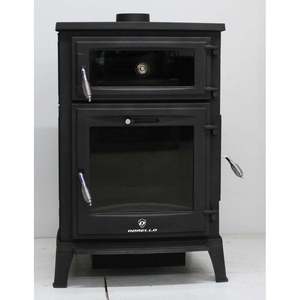 Estufa de Leña Moderna para Interiores DORELLO SOBA, Chimenea de Color para Calefacción, para Uso en Campamentos y Cocinas, Compatible con Leña y Pellets - Product Image 1