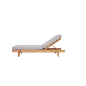 Silla de Playa sin Brazos con Diseño Minimalista para Exteriores, Hecha de Madera de Teca Sólida y Duradera al Mejor Precio - Product Image 1