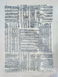 Alfombra de lana anudada a mano de alta calidad con detalles intrincados para dormitorio, sala de estar y decoración interior de lujo - Product Image 4