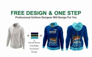 Top Trending Sublimation Printing Breathable Face Protection Men's <b>Fishing</b> <b>Hoodies</b> Custom DTF Printing Quick Dry <b>Fishing</b> Shirt - Product Image 2