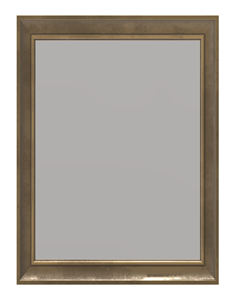 Miroir mural rectangulaire argenté moderne Dressing Foyer Salon Sculpture murale suspendue à des fins décoratives - Product Image 3