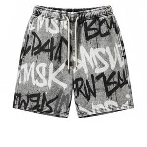 Ensemble décontracté pour homme de qualité supérieure, t-shirt à manches courtes à texture côtelée, short confortable, design minimaliste, vêtements d'été 100% coton - Product Image 5