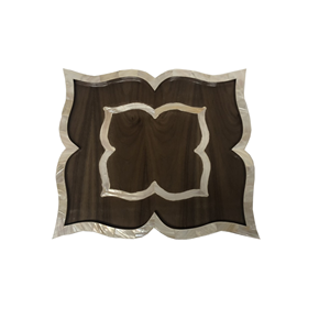 Nouvelle arrivée en gros top tendance meilleure vente beau design artisanat chocolat servant plateau vadrouille pour la maison du Vietnam - Product Image 2