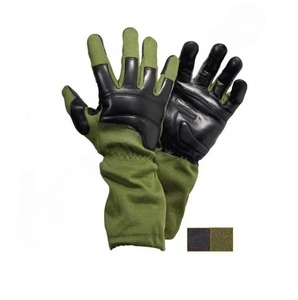 COMBOP gant en cuir souple Knuckle pilote Nomex résistant à la chaleur et aux coupures volant écran tactile main gants en cuir de sécurité du Pakistan - Product Image 2