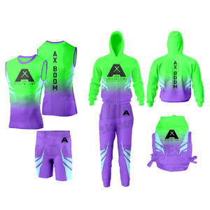 Uniforme d'athlétisme à contraste de couleur en polyester Uniforme d'athlétisme grande taille le plus vendu - Product Image 1