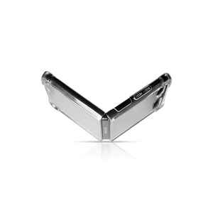 Coque en silicone transparente antichoc SNEL Nitro pour Samsung Galaxy Z Flip 3 Plus, anti-traces de doigts, protection du téléphone - Product Image 1