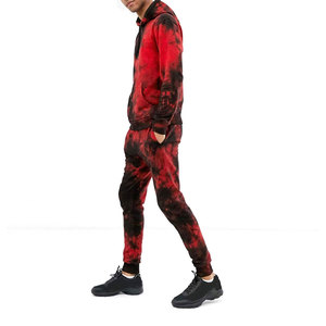 Survêtement léger Tie Dye pour homme Anti-boulochage respirant Survêtement confortable à séchage rapide pour homme à un prix raisonnable - Product Image 2