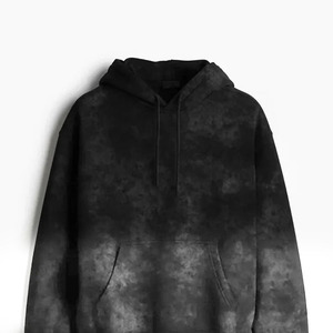 Sweat à capuche pour homme en denim délavé, style streetwear, nouveau, prix de gros avec service OEM, sweat à capuche en denim délavé pour homme - Product Image 5