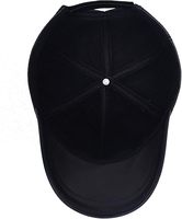Casquette de baseball en cuir pour homme et femme, casquette de papa réglable avec velcro, en véritable peau de mouton avec motif diamant