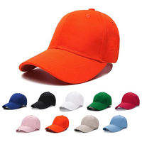 Gorra de Béisbol de Alta Calidad al por Mayor, de 6 Paneles, con Bordado Twill, Panel Frontal con Botones, Color Sólido Deportivo, para Hombres y Mujeres, Casual para Exteriores