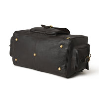 Nouveau sac de voyage unisexe en cuir véritable, sac de voyage de haute qualité, imperméable, sangle réglable, grande capacité, bagage à main