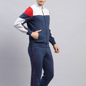 Survêtements de jogging de haute qualité pour hommes du fabricant pakistanais 100% coton à capuche conception solide fermeture éclair ensembles d'hiver vente en gros OEM - Product Image 3