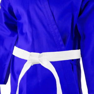 Conjunto de Uniforme de Karate Profesional, Duradero, de Algodón, para Artes Marciales, Elástico, Ligero, Transpirable, Unisex, para Adultos - Product Image 4
