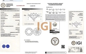 Diamantes cultivados HPHT directos del fabricante 1ct Diamantes sueltos CVD creados en laboratorio. - Product Image 2