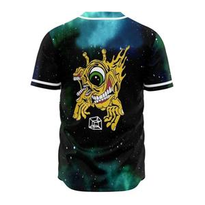 Personnaliser Baseball Broderie Maillot Baseball 100% Polyester Sublimation Style Chemise Vente En Gros Maillot De Baseball - Product Image 3