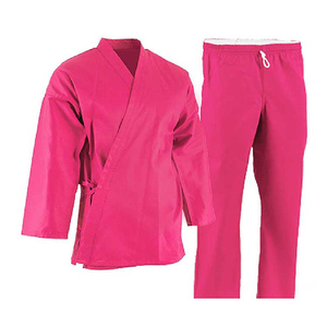 Couleur rose Prix de gros Durable professionnel femmes Judo uniforme OEM Service prêt à expédier professionnel femme Judo costumes - Product Image 2
