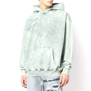 Sweat-shirts pour hommes sur mesure, lavage à l'acide, design tendance, look unique et élégant, durable, respirant, polyester/coton doux - Product Image 4