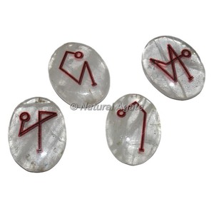 Obtenez un ensemble de pierres de Reiki gravées avec des symboles tendance et approuvés en ligne - Product Image 2
