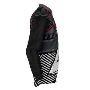 Camiseta de Carreras Unisex de Talla Grande, Nueva, Personalizada, 100% Poliéster, Manga Larga, Cortavientos, Transpirable, Estampada, para Motocross - Product Image 5