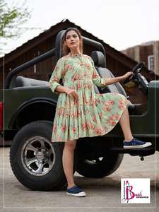 Colección Premium de Diseño Bollywood, Top de Algodón y Rayón con Estampado Moderno, Proveedor Mundial - Product Image 6