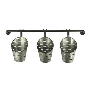 ชุดถังมะกอกติดผนัง3ชิ้นสำหรับบ้านและสวน - Product Image 2