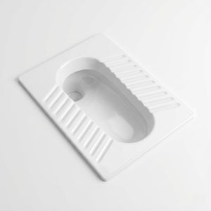 โถสุขภัณฑ์ออร์ริซ่า รุ่นโมเดิร์น สำหรับห้องน้ำ พื้นผิวเคลือบเงา ทำความสะอาดง่าย ทนทาน กันลื่น ดีไซน์สุขอนามัย - Product Image 1