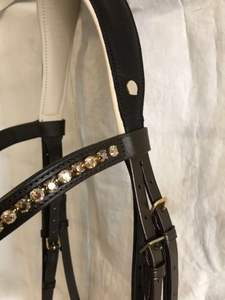 Professionnel de haute qualité en plein air équestre en cuir cheval bride personnalisation accepté en cuir cheval licou - Product Image 4