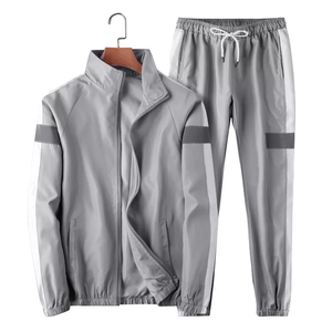Unisex Winter Solid Anti-static <b>Track</b> <b>Suits</b> Sweatsuit Activewear Casual Fitness Plus Size 100% Cotton - Product Image 1