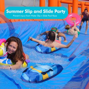 Planche de surf gonflable pour enfants avec poignées, jouet aquatique pour la plage et la piscine, idéal pour l'été - Grande Vente - Product Image 2