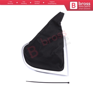 BSP1178 Manual Gear Shift Stick Boot Gaiter Cover Marco de color gris para Renault Clio MK4 BH KH 2012-2020 969350337R - Product Image 5