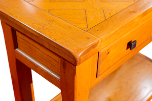 Hot Selling Modern Solid Oak Wood <b>Vanity</b> <b>Table</b> Minimalist Dressing <b>Table</b> <b>with</b> <b>Drawer</b> - Product Image 5