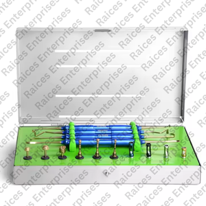 DASK ensemble de chirurgie d'implant dentaire Sinus Lift de haute qualité Source d'alimentation manuelle avec perceuses d'approche latérale et crestale et ensemble de bouchons - Product Image 2